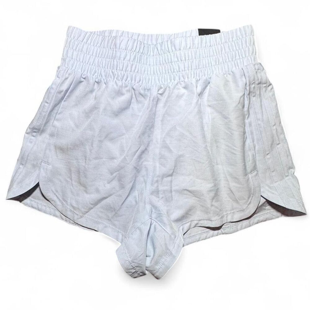 Adidas Pacer Running Shorts Women XS gray Aeroready 3” Inseam Athletic Training